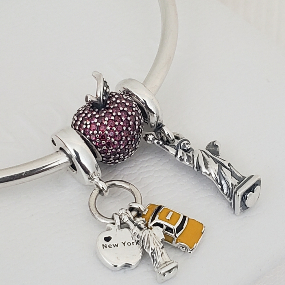 🗽 Authentic Pandora 3pc CHARMS🚕 - Picture 2 of 11